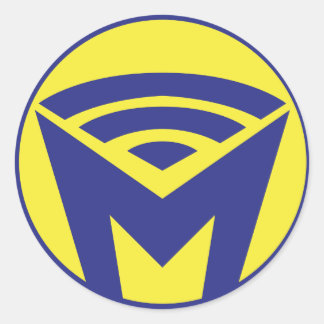MOI - The Sticker! Classic Round Sticker