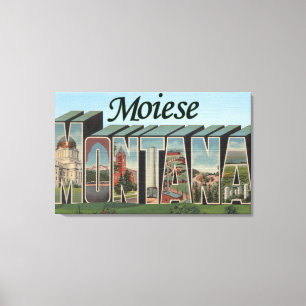 Moiese, Montana Canvas Print