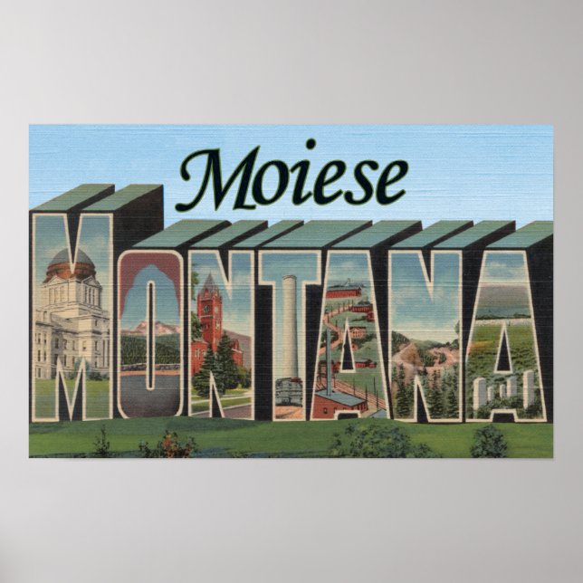 Moiese, Montana Poster (Front)