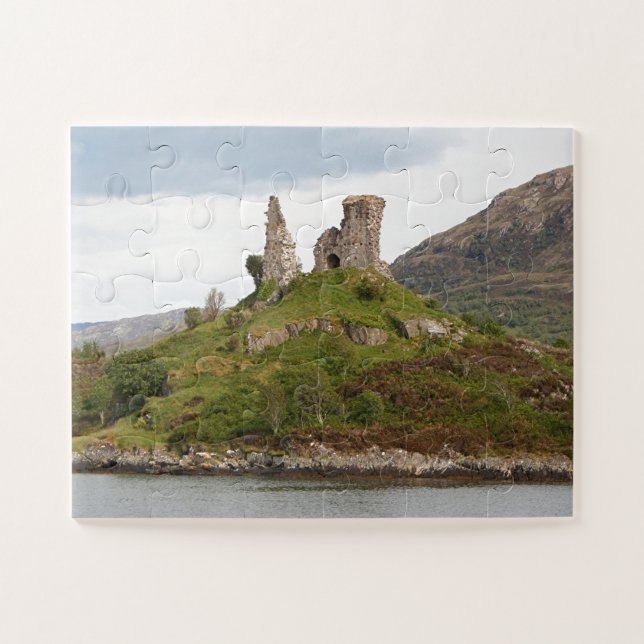 Moil Castle, Skye, Scotland, United Kingdom 2 Jigsaw Puzzle (Horizontal)