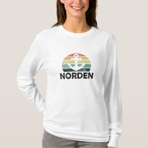Moin North North German North Sea Anchor T-Shirt