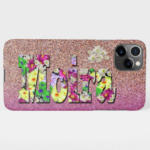 Moira, Girls Name With Daisies,   iPhone 11Pro Max Case