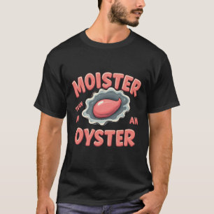 Moister Than an Oyster – Vintage Coral Cartoon T-Shirt