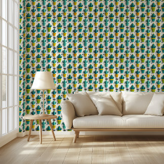 Mojave Bloom Loft | Desert Cactus Airbnb Wallpaper