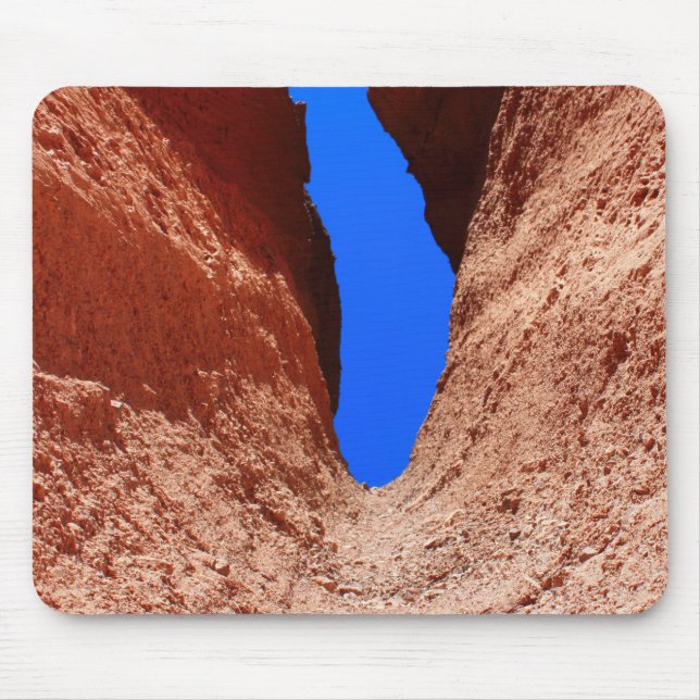 Mojave Canyon – Vertical Desert Sky Mouse Mat (Front)