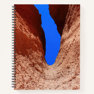 Mojave Canyon – Vertical Desert Sky Notebook