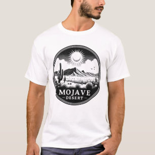 Mojave Desert Cactus Plants Adventure Cactus Scene T-Shirt