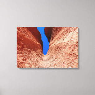 Mojave Desert Canyon Canvas Print