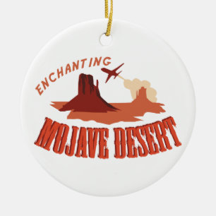Mojave Desert Ceramic Tree Decoration