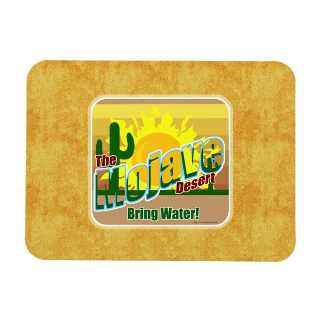 Mojave Desert Hot Design Magnet (Horizontal)