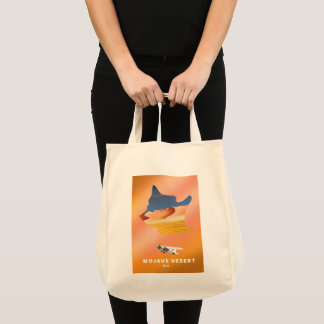 Mojave Desert USA map Tote Bag