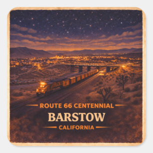 Mojave Night Locomotive Centennial Decal Square Sticker