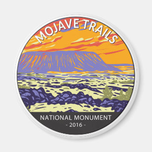 Mojave Trails National Monument Amboy Crater  Magnet
