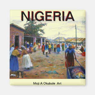 MOJI A OKUBULE ART WORK 2011 MAGNET