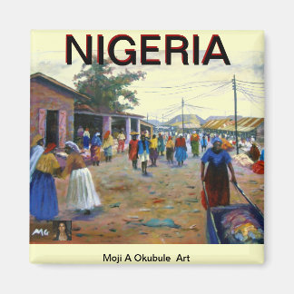 MOJI A OKUBULE ART WORK 2011 MAGNET