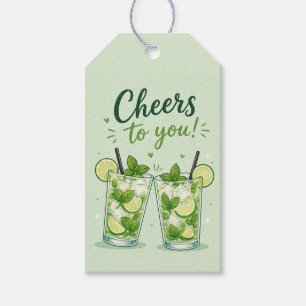 Mojito Birthday Gift Tag