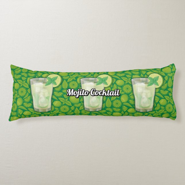Mojito Cocktail Body Cushion (Front)