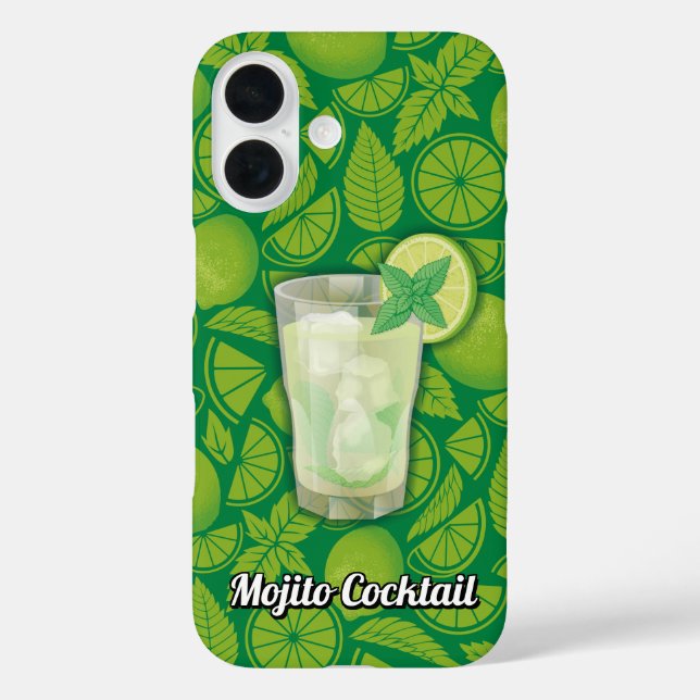 Mojito Cocktail Case-Mate iPhone Case (Back)