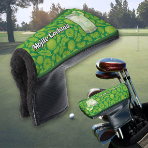 Mojito Cocktail Golf Head Cover