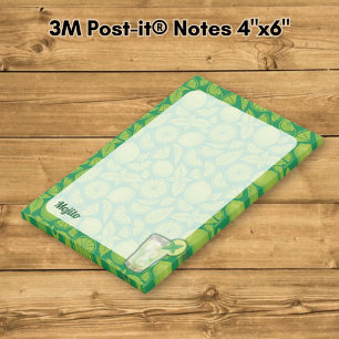 Mojito Cocktail Post-it Notes