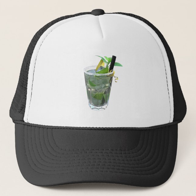 Mojito Highball Trucker Hat (Front)