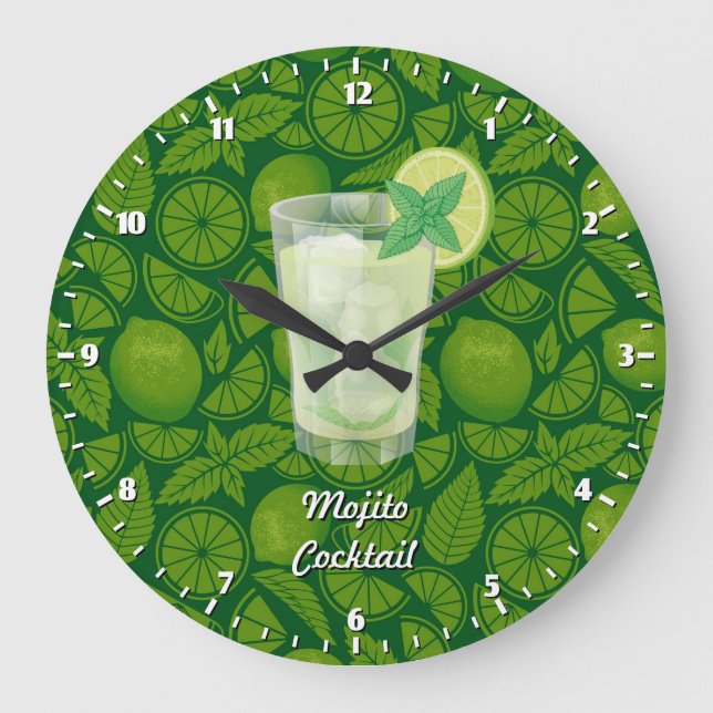 Mojito Large Clock (Front)