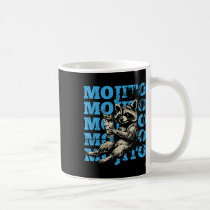 Mojito Racoon Day Drinking Feral Beach Holiday Ta Coffee Mug