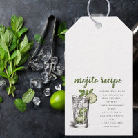 Mojito Recipe / Cocktail Favour