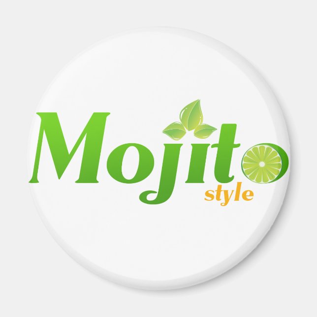 Mojito Style Magnet (Front)