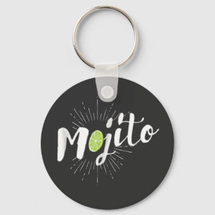 Mojito summertime with a lemon key ring