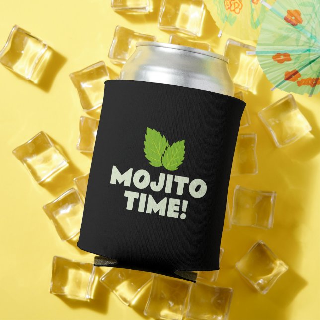 Mojito Time! Fun can coolers for cocktail party (In Situ Summer)