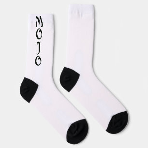 Mojo black and white premium socks