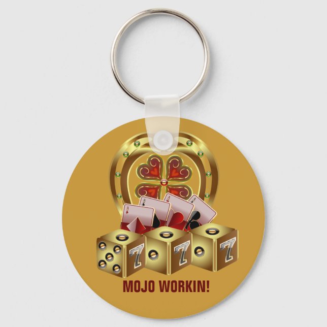 Mojo Fast Luck Key Ring (Front)