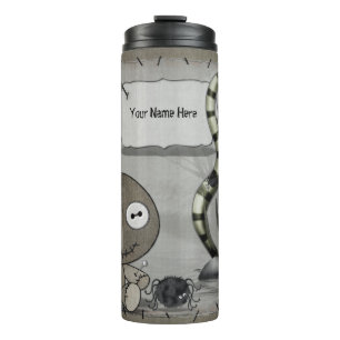 MOJO Gothic Voodoo Doll PERSONALIZED Thermal Tumbler