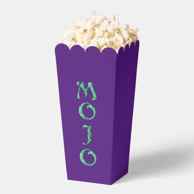 Mojo green purple popcorn boxes (Popped)