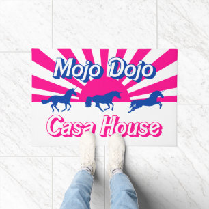 Mojo House Cute Girly Pink Unicorn  Doormat