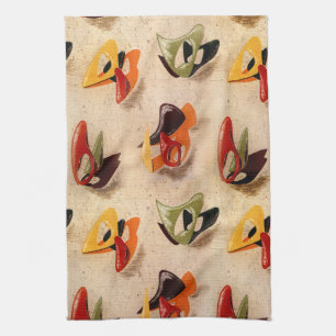 MoJo Kitchen Towel : AMOEBA 1 - COPPER KETTLE