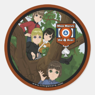Mojo Marvis & The 4 Aces Classic Round Sticker
