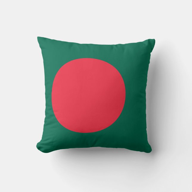  MoJo Pillow with flag of Bangladesh (Front)