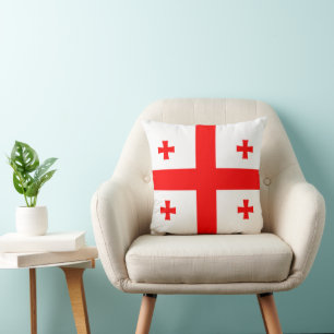  MoJo Pillow with flag of Georgia