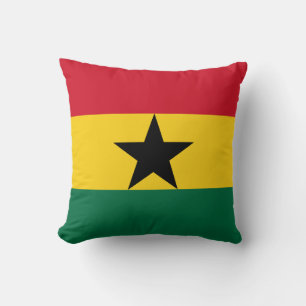  MoJo Pillow with flag of Ghana