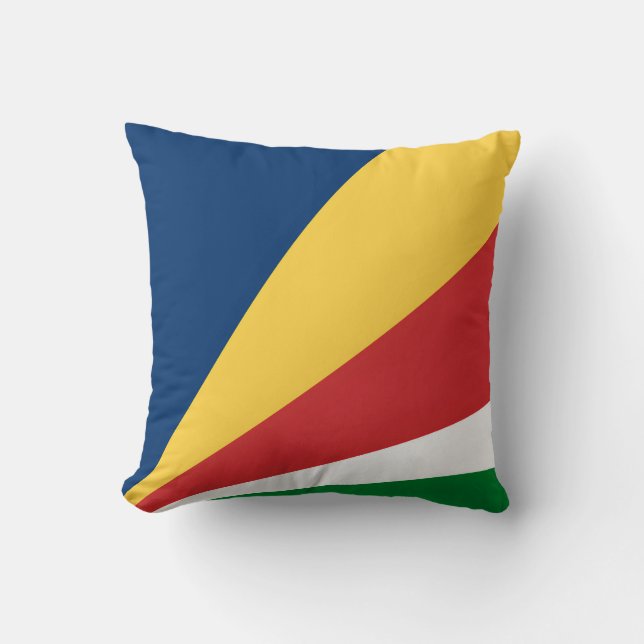  MoJo Pillow with Seychelles Colours Design (Front)