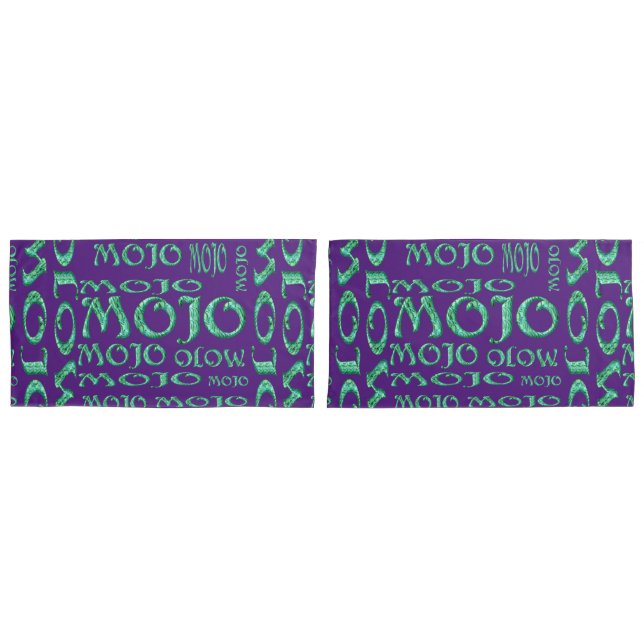 Mojo purple king pillowcases (Front-Set)