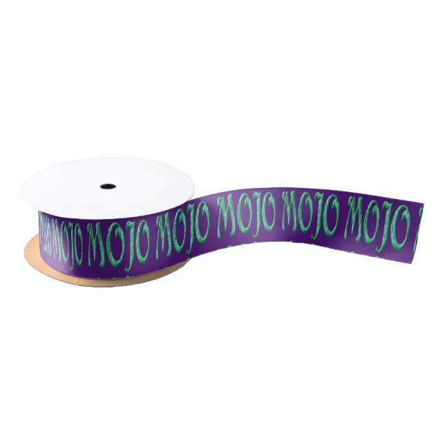 Mojo purple ribbon satin ribbon (Spool)