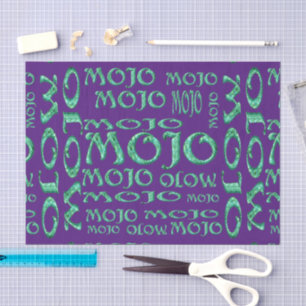 Mojo purple tissue paper