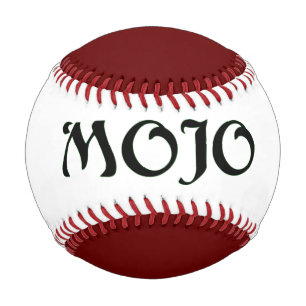 Mojo red baseball
