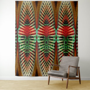 Mojo Skull Tapestry