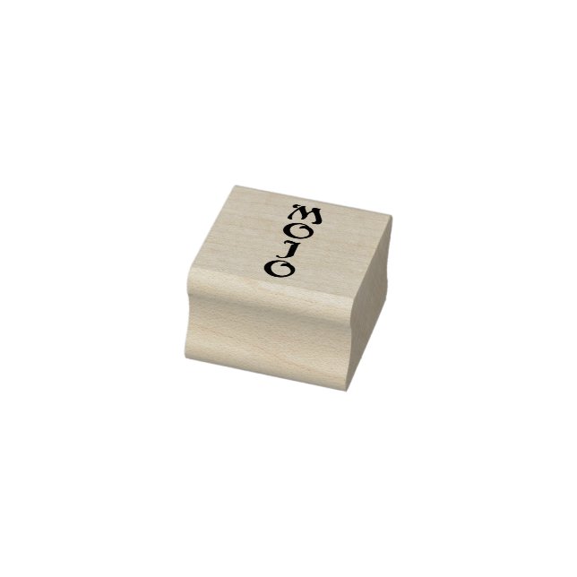 Mojo small rubber stamp vertical no handle (Stamp)