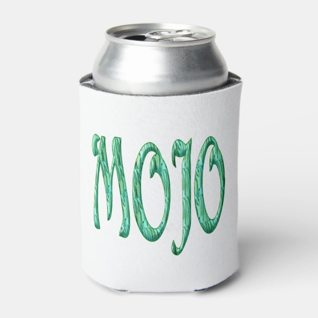 Mojo white can cooler 2-side (Can Front)
