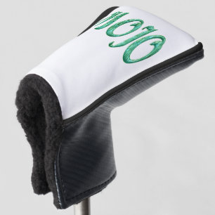 Mojo white golf club putter cover